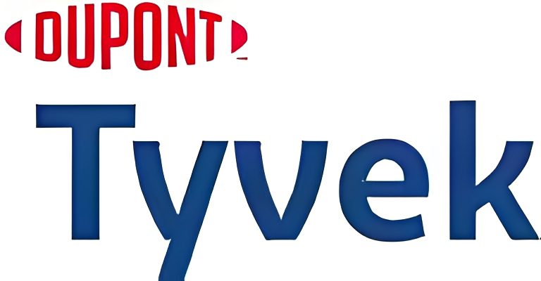 DuPont Tyvek logo in blue and red