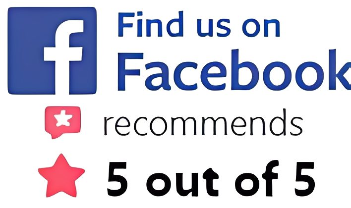 Facebook recommends 5 out of 5 rating