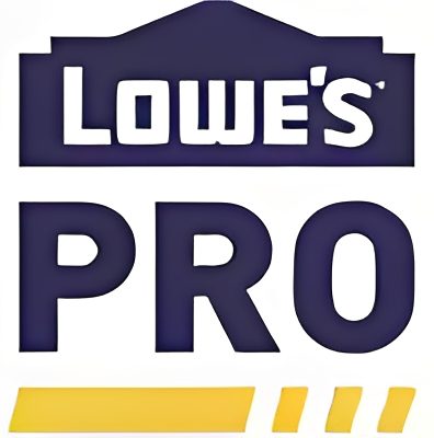 Lowe's Pro logo, blue and yellow