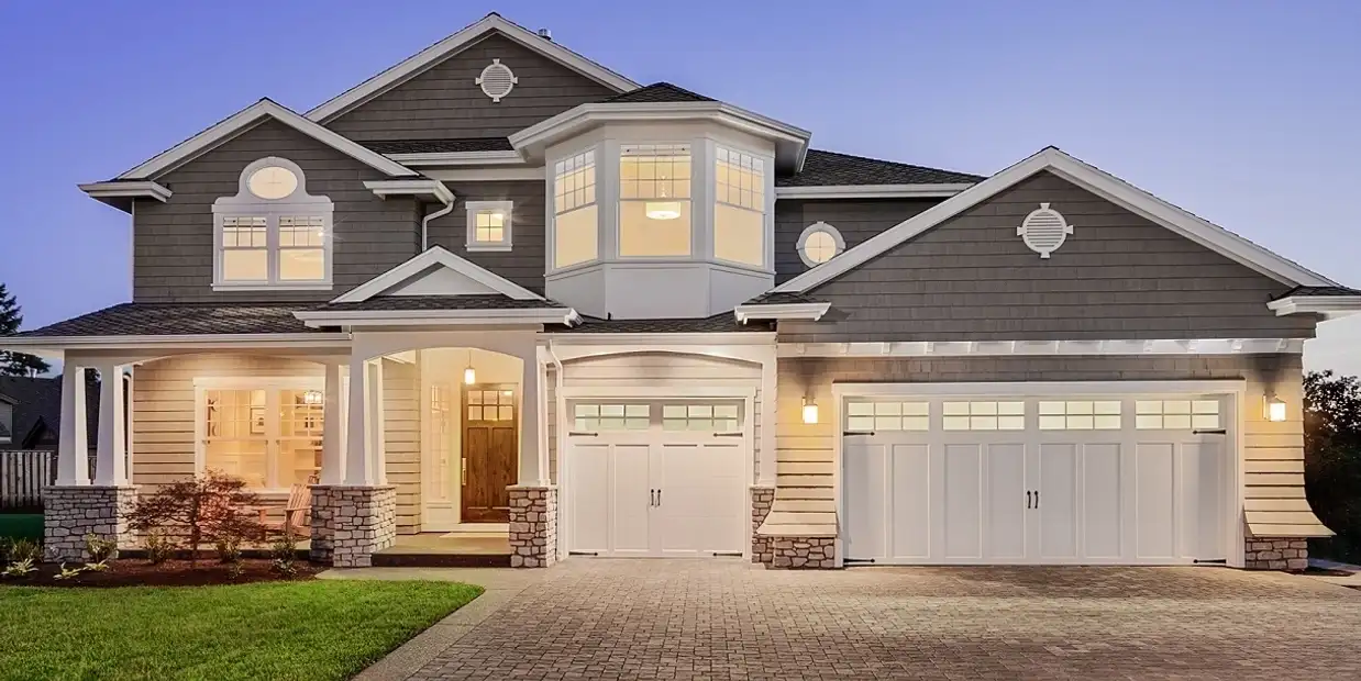 Spacious two-story home with three-car garage