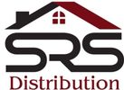 SRS Distribution logo with red roof